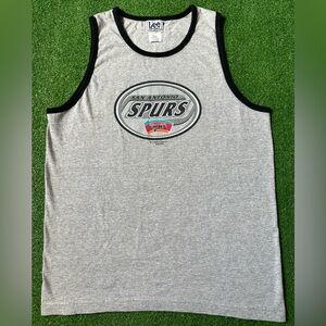 Vintage San Antonio Spurs Lee Sport Tank Top Adult Size XL